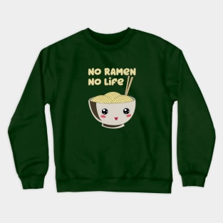 Kawaii Vintage Style Japenese Ramen Cat Crewneck Sweatshirt